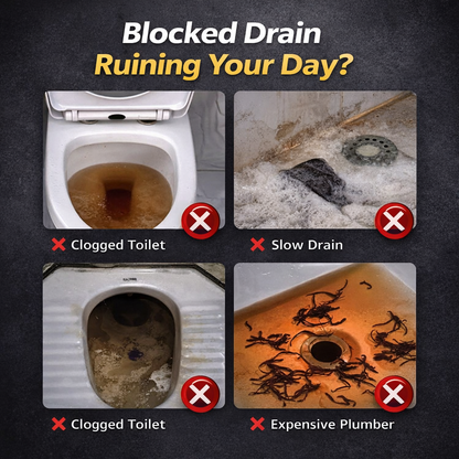 Sovimi™ High Pressure Drain Blaster – Powerful Toilet & Sink Unclogging Tool